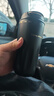 可賓尼保溫咖啡杯陶瓷高級感輕奢男女款便攜車(chē)載保冷不銹鋼水杯子 深邃黑-500ml （316L陶瓷內膽） 曬單實(shí)拍圖