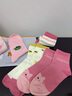 貓人兒童襪子純棉女童襪子6-12歲純棉卡通襪子10A抗菌襪舒適棉寶寶襪 曬單實(shí)拍圖