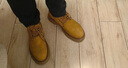 海瀾之家HLA新年禮物情侶靴大黃靴男舒適秋冬馬丁靴子男 T249土黃色42 曬單實(shí)拍圖