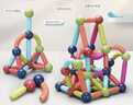 布魯奇磁力棒兒童玩具男孩3-6歲磁力積木益智玩具男孩磁力片玩具1-3歲 曬單實(shí)拍圖