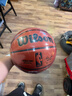 威爾勝Wilson威爾勝籃球NBA比賽用球復刻版耐磨超細纖維室內外7號藍球 NBA復刻2.0超纖籃球 WZ1012901CN7 曬單實(shí)拍圖