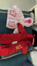 巴拉巴拉嬰兒連體衣羽絨服寶寶男童女童2025新款冬裝外出哈衣爬服造型拜年 曬單實(shí)拍圖