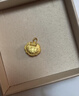 六福珠寶新年禮物 黃金吊墜長(cháng)命百歲鎖足金周歲禮不含項鏈 計價(jià) 約1.90克 曬單實(shí)拍圖