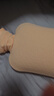 Fashy熱水袋注水熱敷大號暖手袋暖腳暖肚子防爆暖水袋學(xué)生宿舍暖被窩 6420經(jīng)典格子款-蜜杏色+外套 曬單實(shí)拍圖