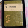 白校長(cháng)2026年日程本新款B5馬年每日工作小秘書(shū)隨身計劃日記本商務(wù)辦公會(huì )議記錄筆記本本子新年會(huì )禮品 綠 曬單實(shí)拍圖