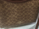 蔻馳（COACH）【品牌直供】女士LAUREL中號手提斜挎流浪包CV975新年禮物 曬單實(shí)拍圖
