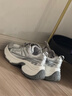 百麗情人節禮物云鯨時(shí)髦設計老爹鞋女26春新厚底鞋JD018AM6 銀色 36 曬單實(shí)拍圖