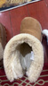 奧古獅登（Agsdon）雪地靴女冬季新款羊羔絨保暖東北棉鞋女厚底棉靴 944263 駝 38 曬單實(shí)拍圖