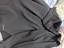 李寧防潑水軟殼沖鋒春季通勤連帽夾克透氣干爽舒適運動(dòng)風(fēng)衣外套 【貼合絨】黑色(E89款)-5 2XL (男185) 曬單實(shí)拍圖