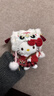 益寶王國hello kitty玩偶周邊新年春節馬年限定哈嘍keiti醒獅毛絨可愛(ài)掛件 醒獅春節年獸kt kitty 曬單實(shí)拍圖