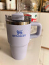 STANLEY保溫杯水杯巨無(wú)霸吸管杯大容量杯子保溫保冷時(shí)尚居家戶(hù)外男女禮物 【熱銷(xiāo)色系】露水藍- 591ml 曬單實(shí)拍圖