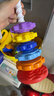 TaTanice彩虹疊疊樂(lè )積木嬰幼兒寶寶早教轉轉塔套圈環(huán)玩具兒童男孩生日禮物 曬單實(shí)拍圖
