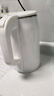 志高（CHIGO）【熱銷(xiāo)百萬(wàn)+】燒水壺電熱水壺電水壺雙層防燙1.8L大容量家用燒水壺304不銹鋼內膽大功率快速燒水 曬單實(shí)拍圖