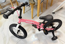 QPlay兒童自行車(chē)3-6-8歲平衡車(chē)二合一周歲禮物14寸單車(chē)miniby陶釉粉 曬單實(shí)拍圖
