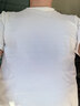 凡客誠品官方店短袖T恤男緊密紡全棉純素色T恤半袖基礎款 白色 L 曬單實(shí)拍圖