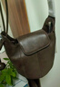 viney牛皮單肩包包女包品牌斜挎包輕奢生日情人節禮物送女友老婆 【咖啡色】新年送女生高級感復古實(shí)用小包 時(shí)尚百搭休閑洋氣小眾水桶包 曬單實(shí)拍圖