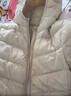 笛莎（DEESHA）童裝女童2025秋冬短款三防輕薄羽絨服外套 卡其色 165 曬單實(shí)拍圖