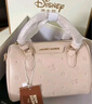 迪士尼（Disney）包包正品女式斜挎包新款女包百搭通勤單肩手提包粉色送女生日禮物 BMK-72618P（米奇系列) 曬單實(shí)拍圖