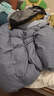 LOVO羅萊A類(lèi) 95%昆侖白鵝絨羽絨被 冬被 1000g填充200*230cm 白色 曬單實(shí)拍圖