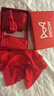 貓人（MiiOW）男士?jì)妊濖U驥紅內褲襪子禮盒|10A抗菌莫代爾馬年本命年紅新年禮物 曬單實(shí)拍圖