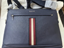 BALLY巴利【尊享特惠】紅白條紋藍色牛皮革男士斜挎包6307994 藍色 均碼 曬單實(shí)拍圖