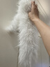 智宙白色毛毛圍巾女秋冬季2025新款毛領(lǐng)圍脖仿皮草狐貍毛加厚保暖護頸 白色仿狐貍毛圍巾（發(fā)夾扣） 【長(cháng)約75cm 寬約13cm】 曬單實(shí)拍圖