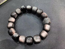 金石靈天然黑曜石手串金曜石銀曜石老型珠佛珠本命年送男生長(cháng)輩生日禮物 曬單實(shí)拍圖