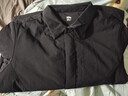 蕉下（beneunder）氣絨服男襯衫外套可翻領(lǐng)戶(hù)外休閑通勤 夾克外套CL237漫暮黑2XL 曬單實(shí)拍圖