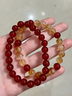 嶼琦暴富紅瑪瑙黃水晶黃塔晶金發(fā)晶手串手鏈簡(jiǎn)約招財本命年玉鐲禮物 暴富紅瑪瑙黃水晶手串8MM 曬單實(shí)拍圖