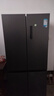 美的（Midea） 531大容量雙系統雙循環(huán)對開(kāi)十字四開(kāi)門(mén)風(fēng)冷無(wú)霜一級能效變頻家用505升電冰箱 【雙系統十字】蒼穹灰 曬單實(shí)拍圖