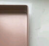 十色生活28×28方形蛋糕卷模具毛巾卷烤盤(pán)烤箱用不粘雪花酥盤(pán)家用烘焙工具 曬單實(shí)拍圖