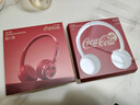 可口可樂(lè )（Coca-Cola）【2026限定騏驥紅】T26復古頭戴式藍牙耳機無(wú)線(xiàn)金屬高顏值耳機學(xué)生情侶生日禮物 蘋(píng)果華為小米適用 曬單實(shí)拍圖