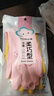 云蕾家務(wù)手套刷洗碗廚房耐用洗衣服加厚清潔防滑水膠皮手套女2雙裝 曬單實(shí)拍圖