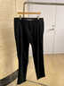 柒牌（SEVEN）【調節腰頭】男裝休閑梭織長(cháng)褲2026春季新款休閑商務(wù)褲子男 黑色 31 曬單實(shí)拍圖