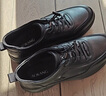 奧康（Aokang）奧康男鞋休閑皮鞋商務(wù)休閑鞋舒適百搭厚底運動(dòng)鞋 黑色加絨40  曬單實(shí)拍圖