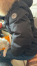 波司登（BOSIDENG）冬季羽絨服鵝絨女士高充絨加厚連帽外套商場(chǎng)同款B250242214J 極夜黑8A50【至高御寒-30℃】卡碼拍大 S 160/84A 體重約100-110斤 曬單實(shí)拍圖