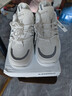 歐倫啄木鳥(niǎo)真軟皮內增高老爹鞋女2025春秋季新款厚底氣墊減震運動(dòng)鞋休閑女鞋 啄木鳥(niǎo)//白色皮面 單層 37  標準尺碼 曬單實(shí)拍圖