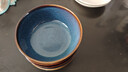 宜家（IKEA）GLADELIG格拉德里彩釉碗藍色多件套吃飯餐具多尺寸家用 碗14cm 曬單實(shí)拍圖