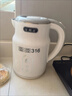 正品燒水壺家用耐用節能大容量雙層安全防燙電熱水壺燒水杯 1L 杯刷 曬單實(shí)拍圖