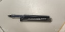 爱好（AIHAO）办公巨能写按动中性笔黑色速干直液笔水笔全针管简约碳素签字笔考试专用笔 489蓝色12支+笔芯20支 实拍图