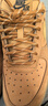 耐克NIKE女空軍一號AF1 新年禮物 運動(dòng)鞋FZ7372-200小麥色39 曬單實(shí)拍圖