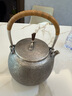 藏六造 銀壺魚(yú)子紋日本純手工純銀燒水壺家用茶具純銀999煮水煮茶銀壺 大號魚(yú)子紋銀壺1200ml 曬單實(shí)拍圖