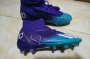 FEELACES足球鞋男長(cháng)釘AG室內外學(xué)生青少年人造草地青少年男女踢球訓練比賽 AK47月紫長(cháng)釘 35 曬單實(shí)拍圖