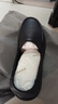 哈森（Harson）一腳蹬皮鞋男真皮秋冬商務(wù)休閑鞋套腳懶人通勤鞋爸爸鞋 黑色 40 曬單實(shí)拍圖