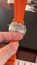 依波（EBOHR）飛馳系列男士腕表石英表潮酷運動(dòng)防水送男友51340834活力橙 曬單實(shí)拍圖