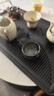 高檔仿烏金石茶盤(pán)家用茶臺瀝水盤(pán)茶托盤(pán)茶具2025新款茶海套裝干泡 大號51*31*3.5cm（蓄排兩用） 曬單實(shí)拍圖