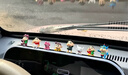 繁夏百變蠟筆小新汽車(chē)擺件8個(gè)中控臺車(chē)載飾品副駕駛卡通裝飾車(chē)載擺件 曬單實(shí)拍圖