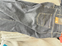 HLA海瀾之家加絨牛仔褲男三國演義五袋保暖褲子男新年 曬單實(shí)拍圖