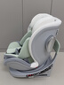 任道兒童安全座椅汽車(chē)用0-4-12歲嬰兒寶寶車(chē)載可坐可躺360度旋轉 I-SIZE認證旗艦版-椰奶白+支撐腿 曬單實(shí)拍圖