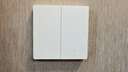 米家小米智能開(kāi)關(guān) Mesh2.0組網(wǎng)單火零火兼容設計智能聯(lián)動(dòng)V-0阻燃材料 雙開(kāi)開(kāi)關(guān)-白色 曬單實(shí)拍圖